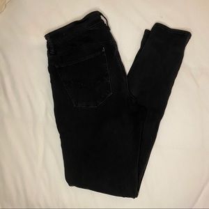 Black American Eagle high-rise jegging